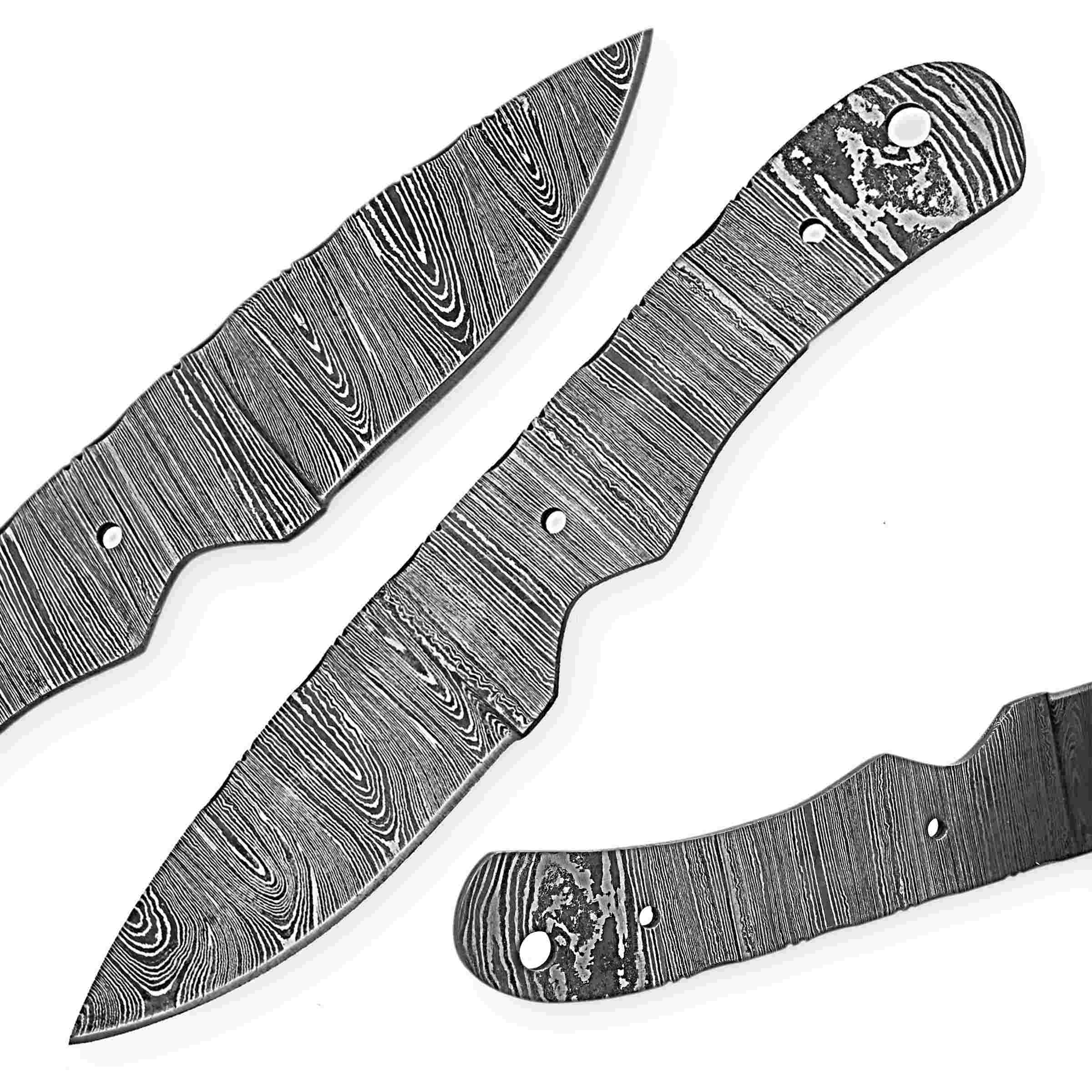 Damascus Steel Knife Blanks – Premium Forging Blades