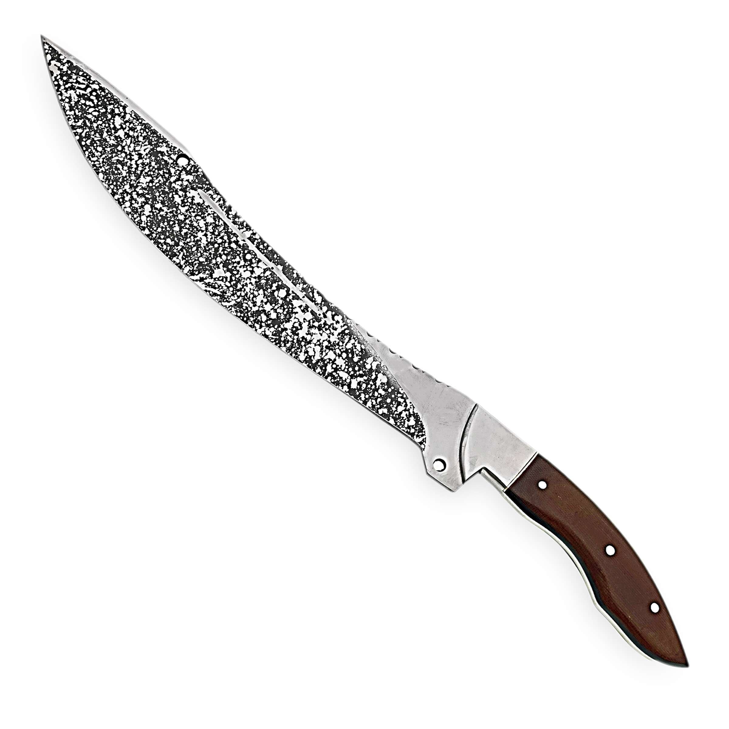 Damascus Steel Hunting Knife – Stag Horn Handle Edition