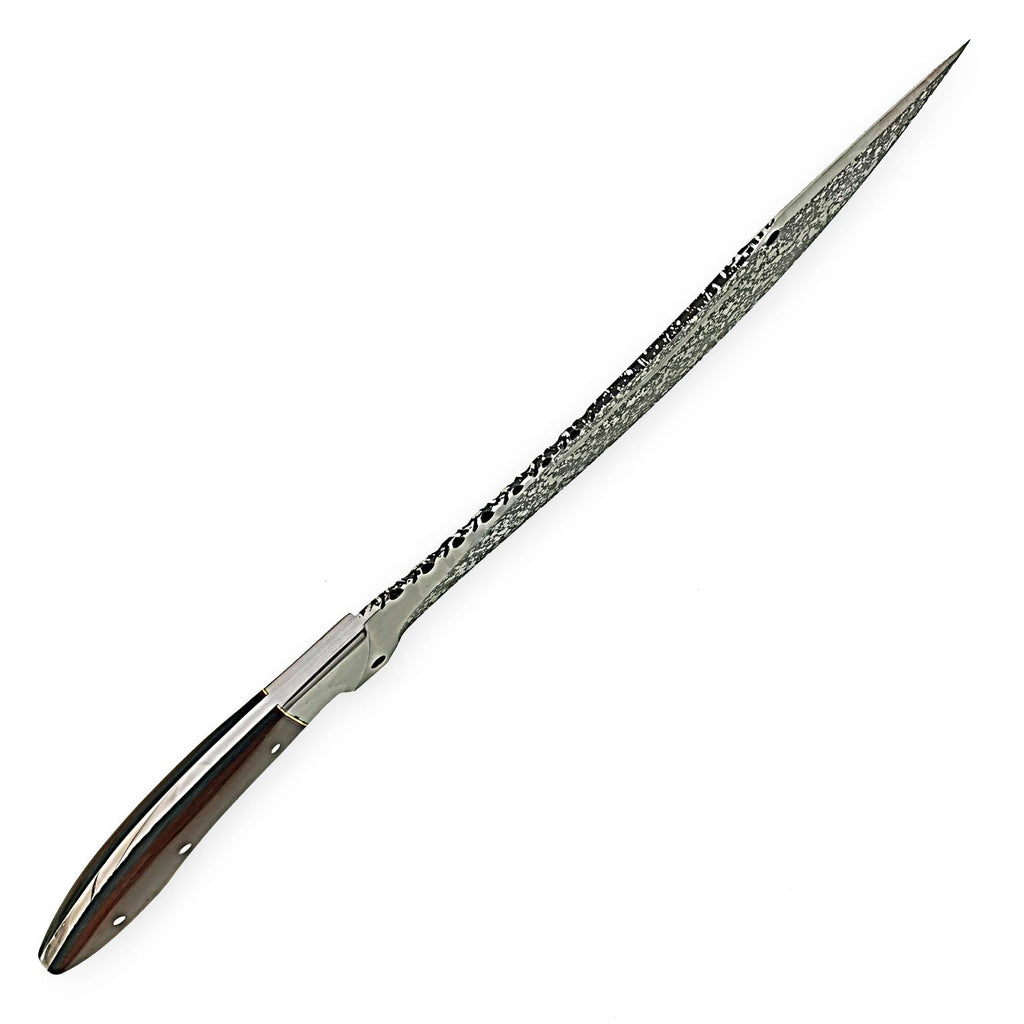 Damascus Steel Hunting Knife – Stag Horn Handle Edition