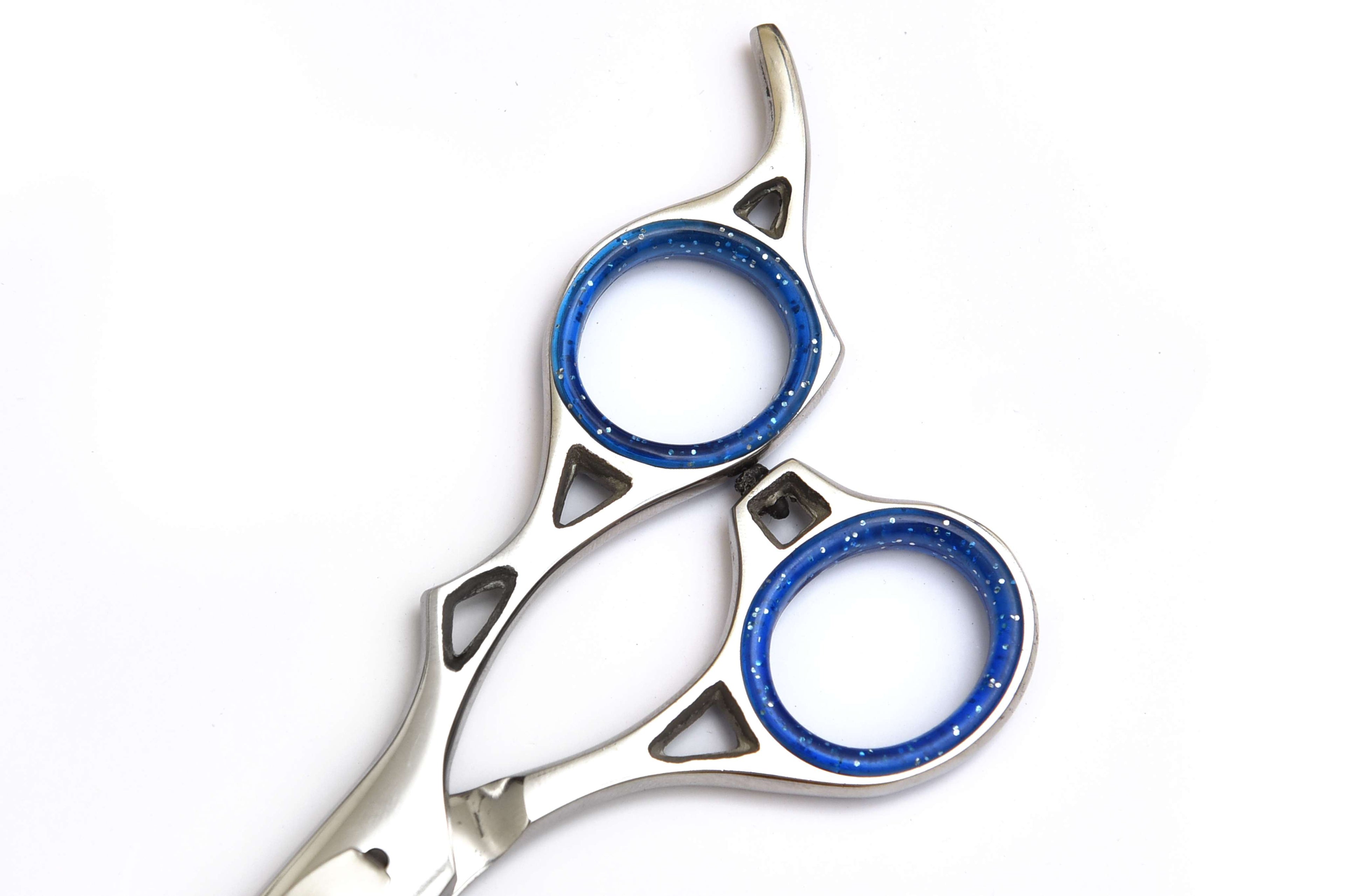 Blue Handle Thinning Scissors