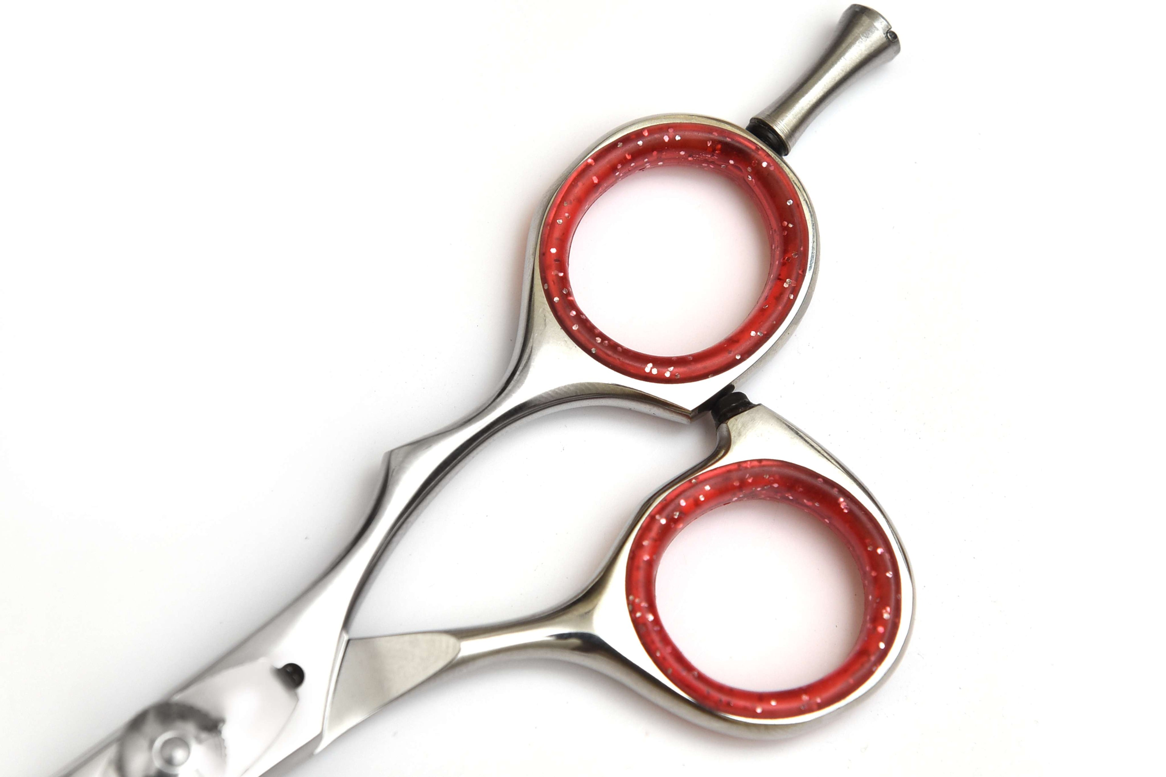 Red Accent Thinning Scissors