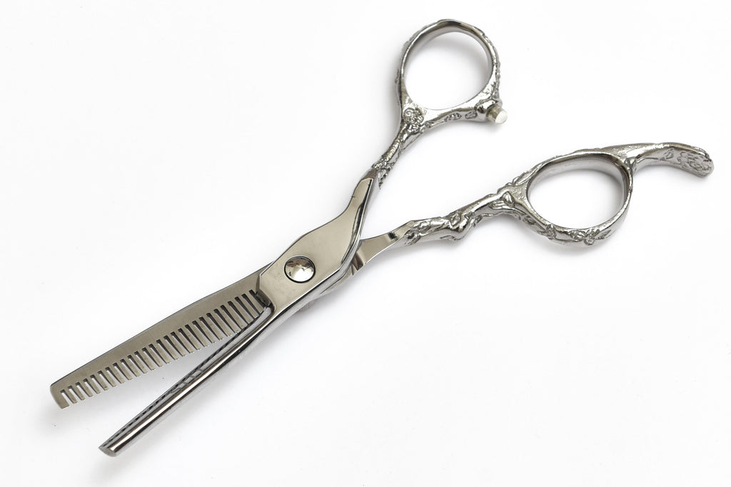 Matte Black Haircutting Scissors