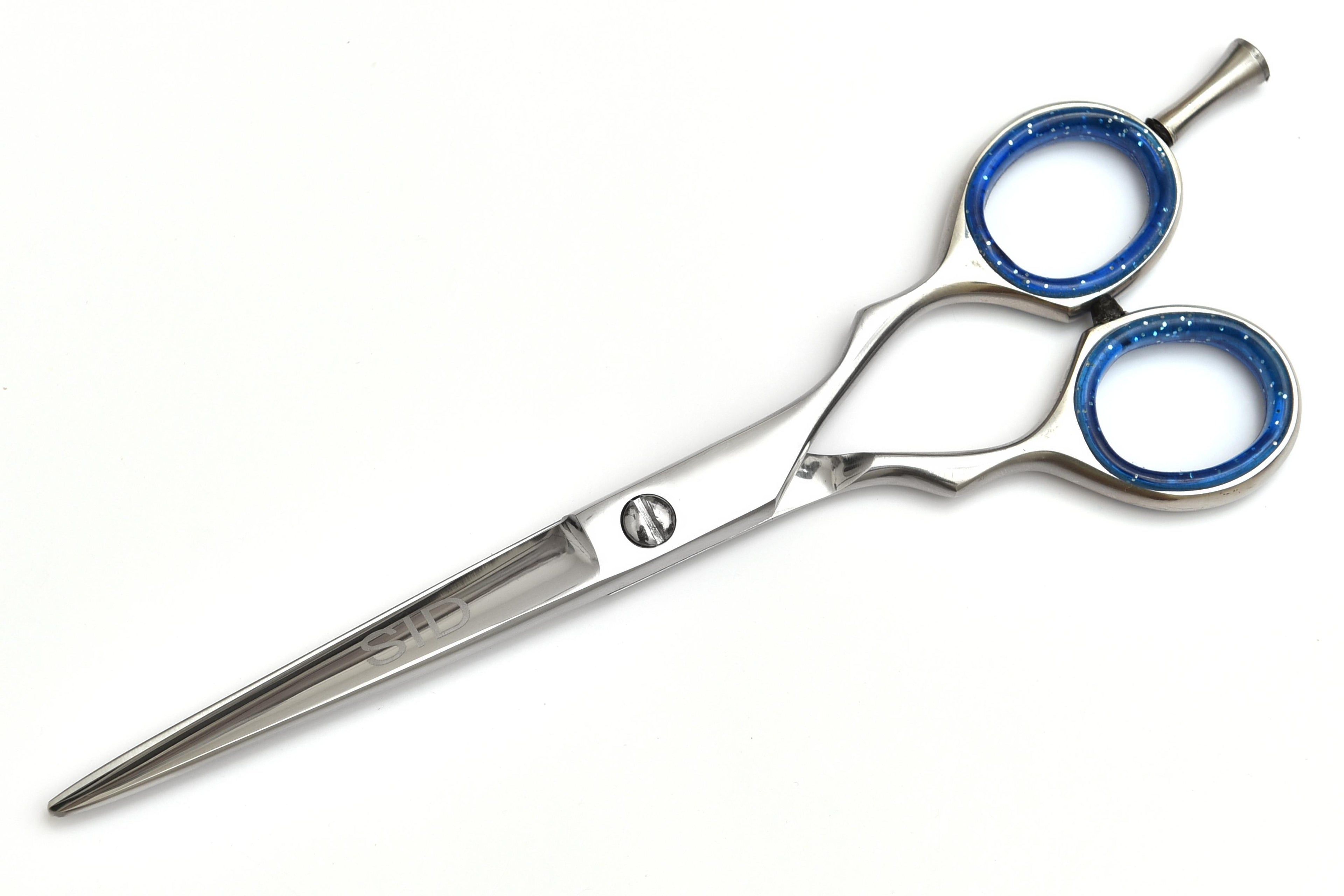 Blue Handle Professional Hair Cutting Scissors