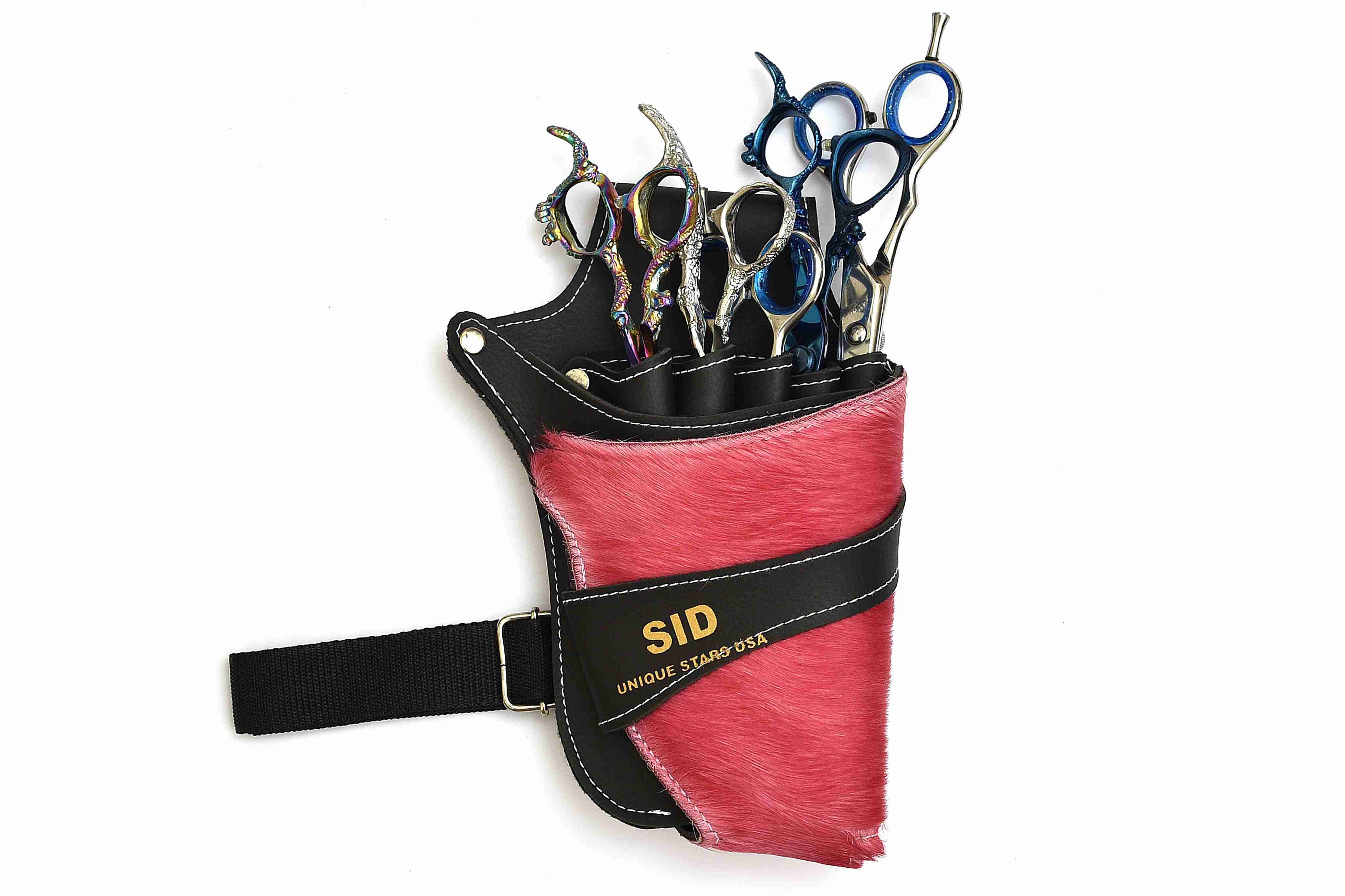 SID Unique Stars USA Hairdressing Scissor Holster