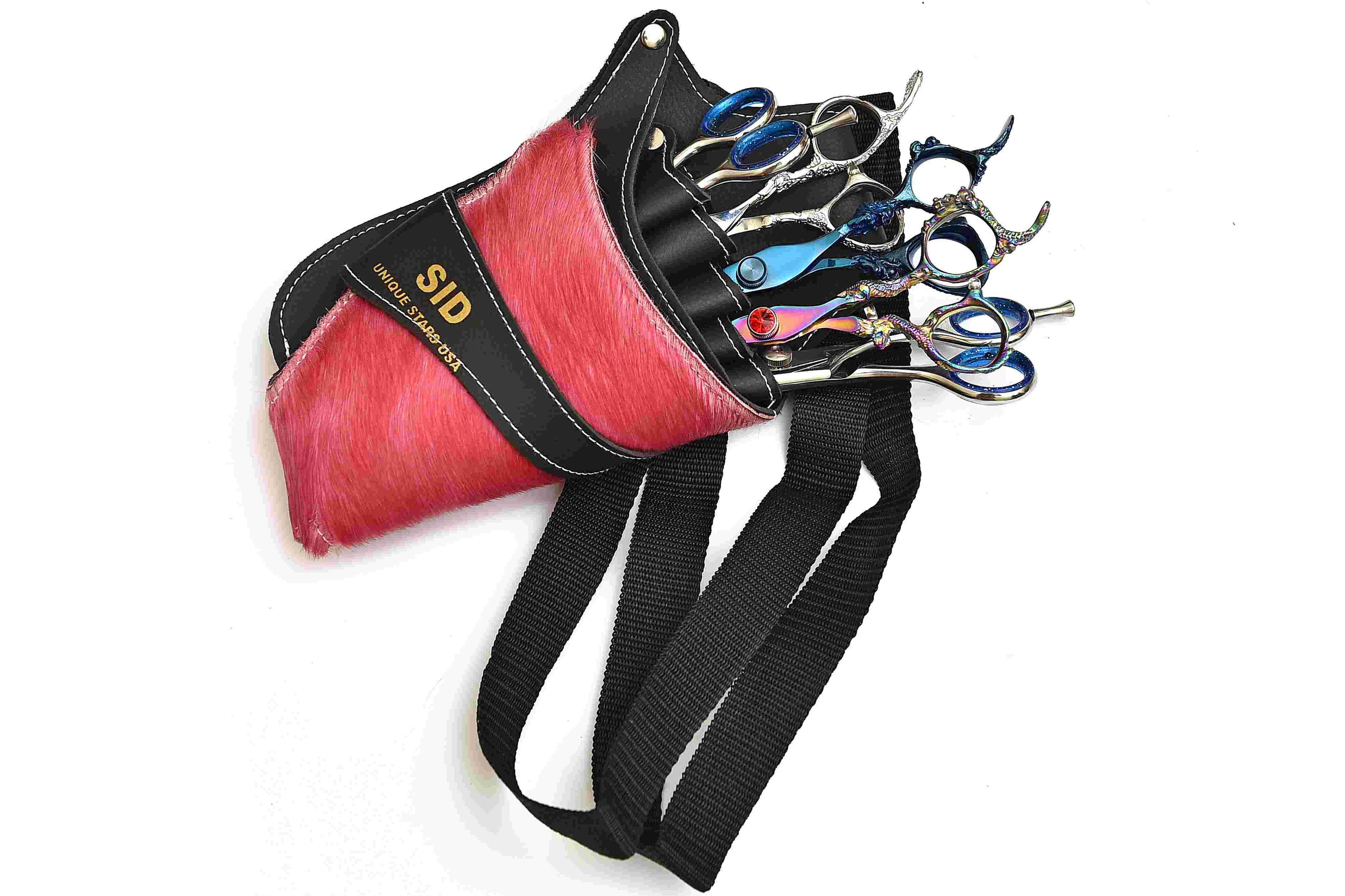 SID Unique Stars USA Hairdressing Scissor Holster