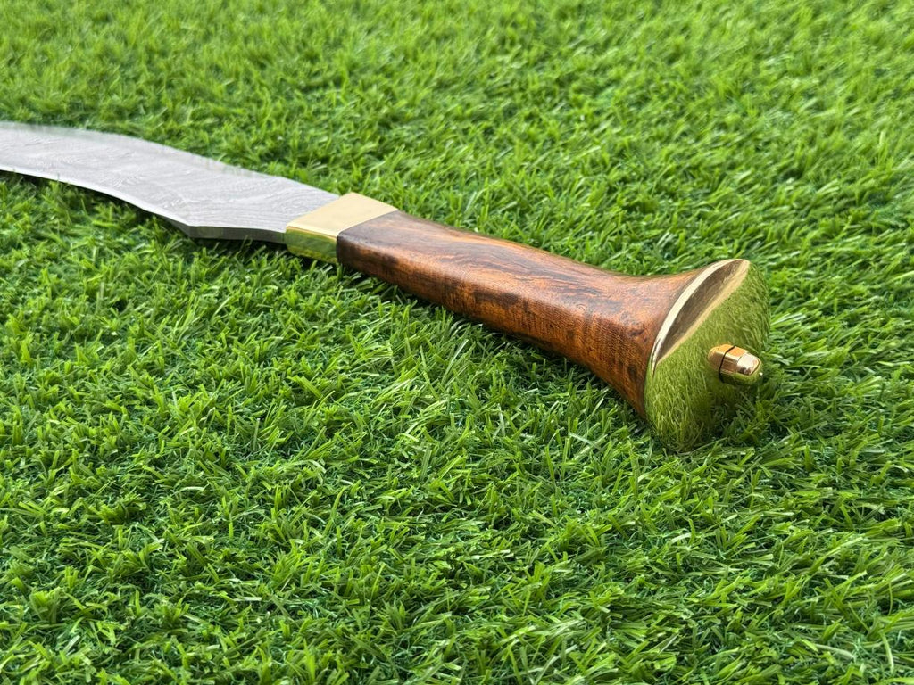 Damascus Steel Kukri Knife