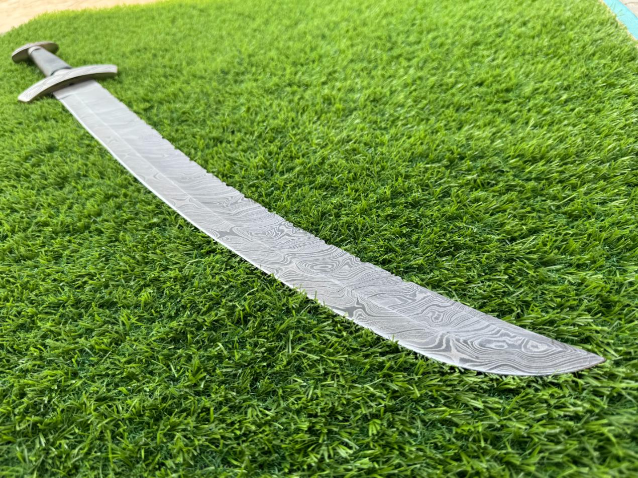 Damascus Steel Sword with Scabbard