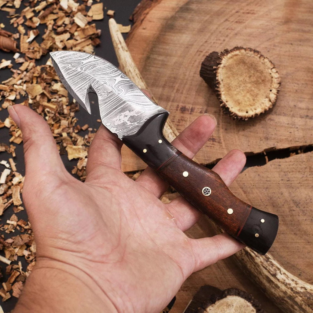 DGP-7P Gut Hook Fixed Blade Knife